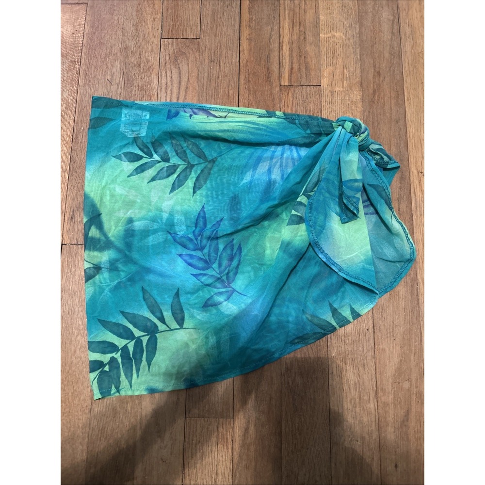 Athena Swimsuit Wrap Tropical Womens Size Small